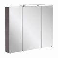 Armoire, 90 x 16 x 75 cm, coloris gris, pour la chambre