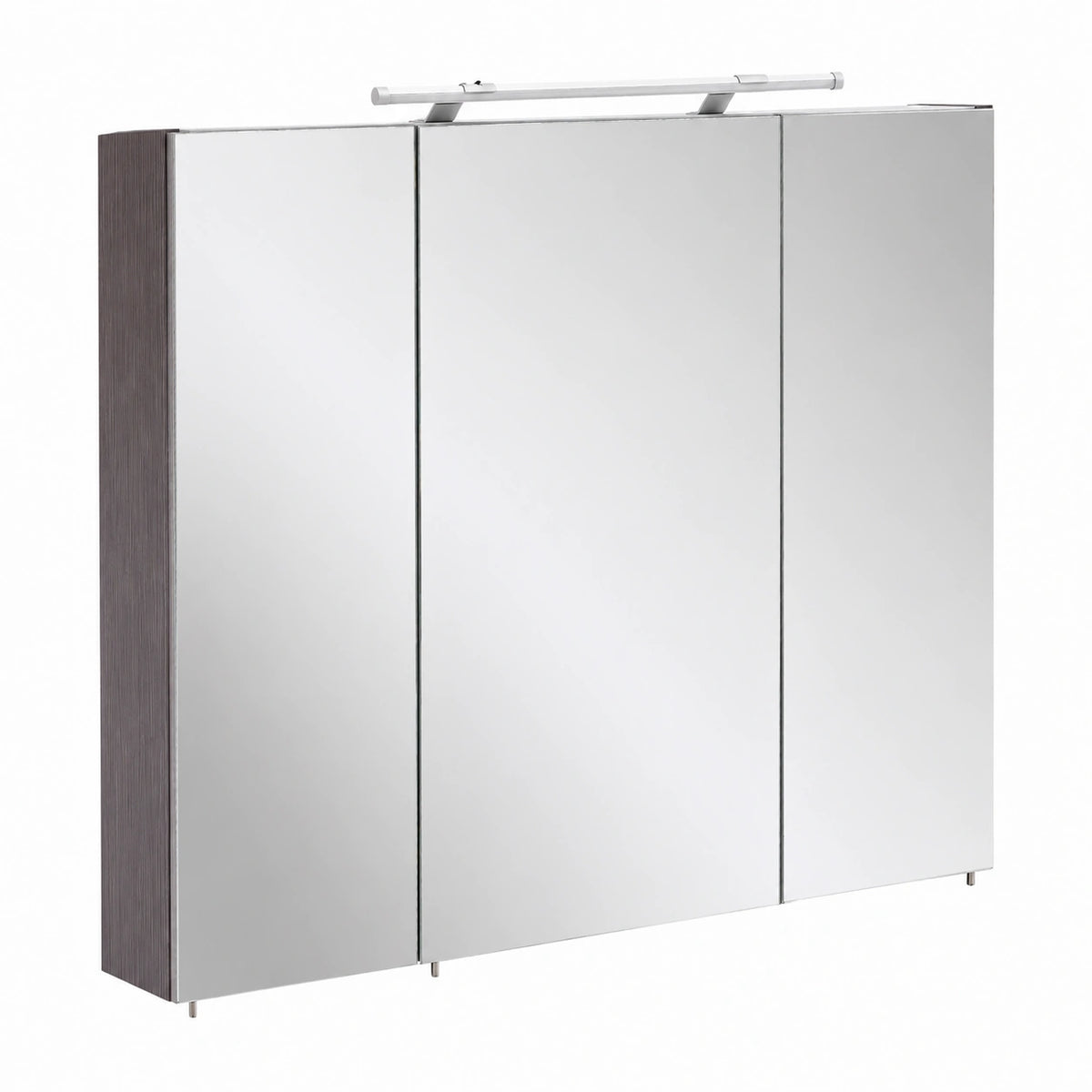 Armoire, 90 x 16 x 75 cm, coloris gris, pour la chambre