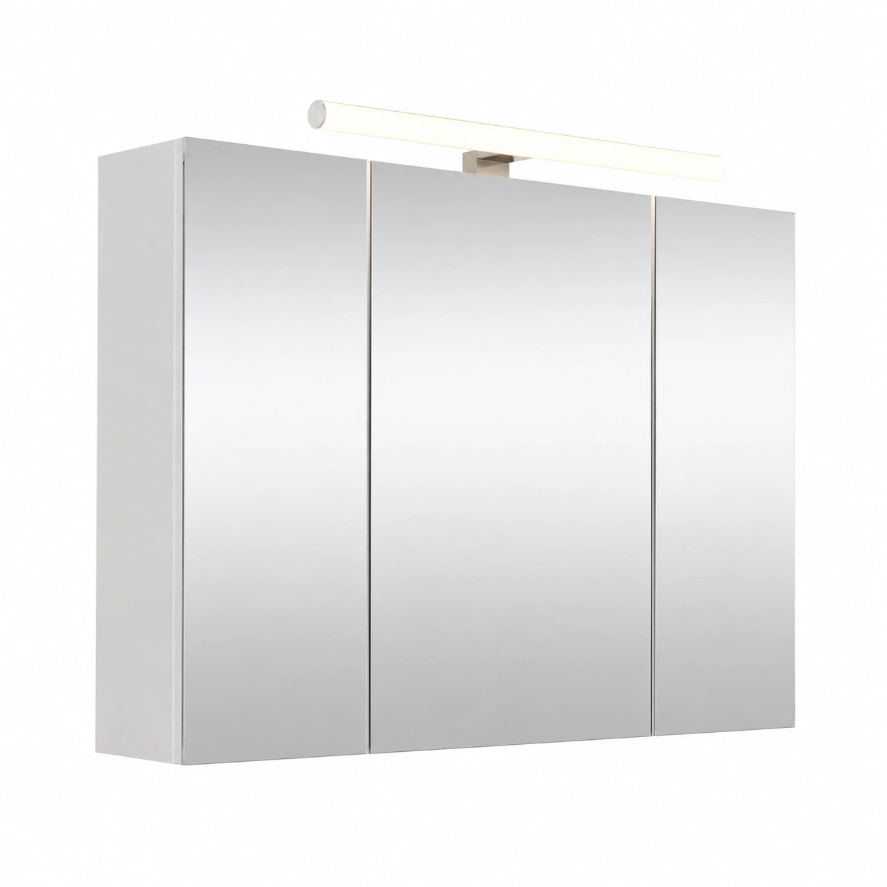 Armoire, avec rangement, avec portes, avec prise intégrée, coloris blanc, 80 x 60 x 16 cm, pour la chambre